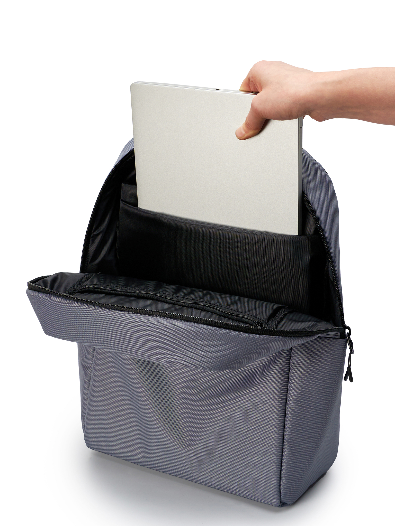 Рюкзак городской для ноутбука Серый 1062